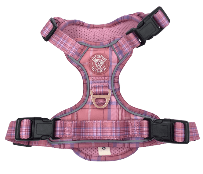 Hovedbilde ELITE HUNDESELE - ROSA TARTAN